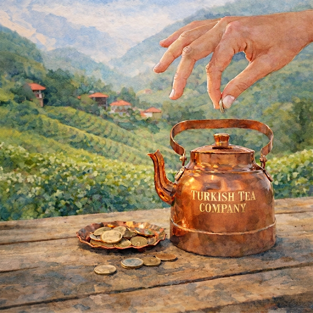 Siz de Tea Club Üyesi Olarak Çay Kumbarasına Katkınızı Takip Edebilirsiniz.